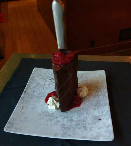 Towering Chocolate Cake