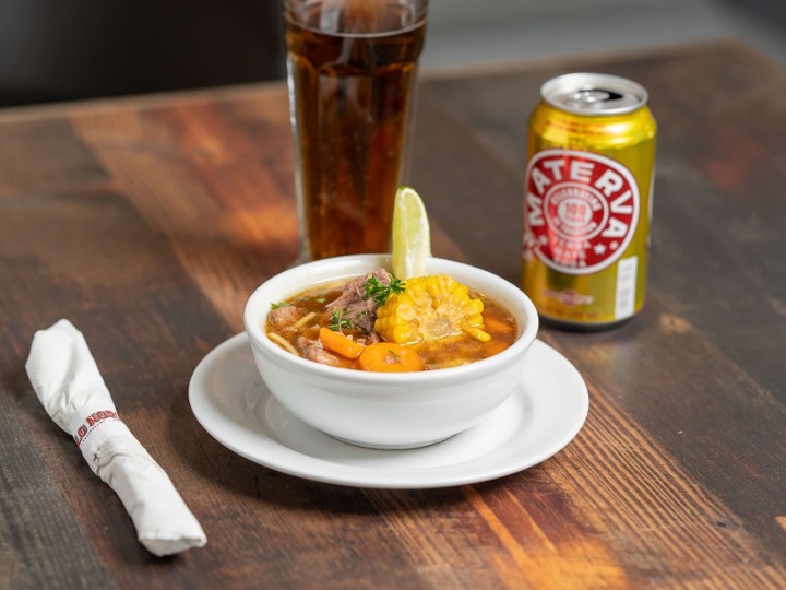 Sopa del Dia (pollo o carne)