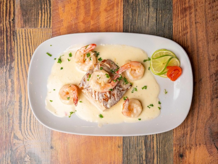 Mahi Mahi con Camarones