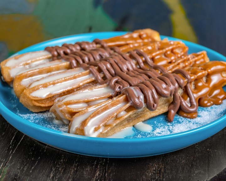 CHURROS ( NUTELLA/DULCE DE LECHE)