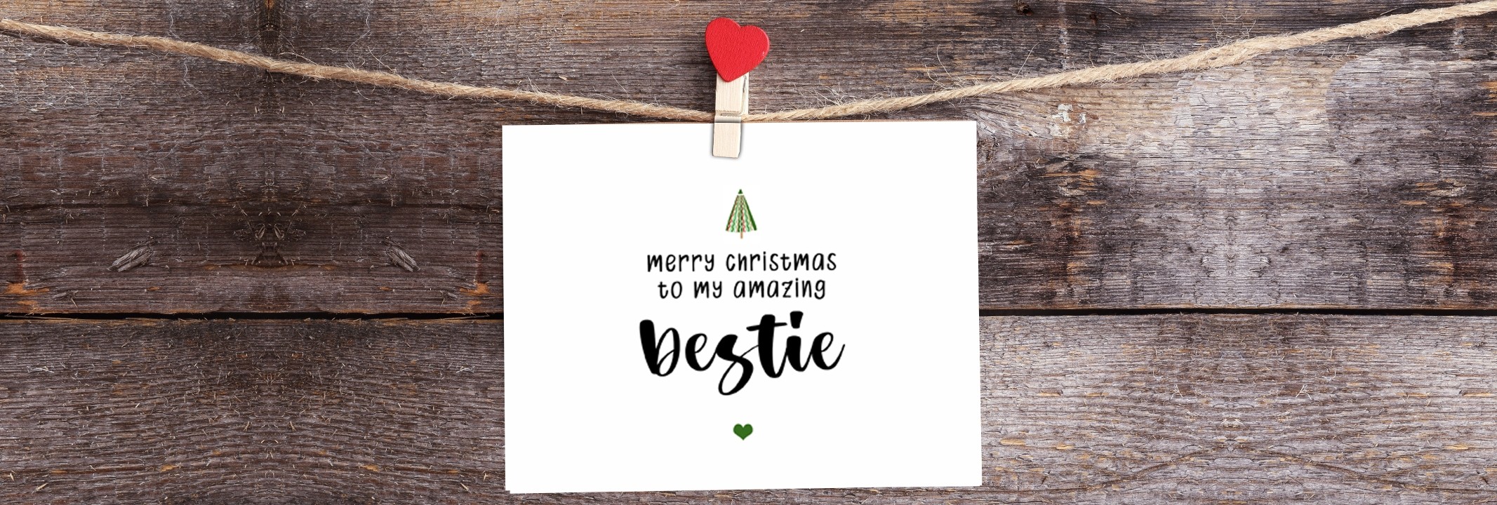 Bestie Note Card