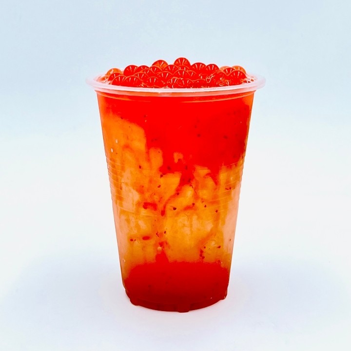 Strawberry Lemonade Boba 16OZ