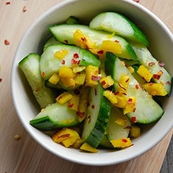 Chile Lime Cucumbers