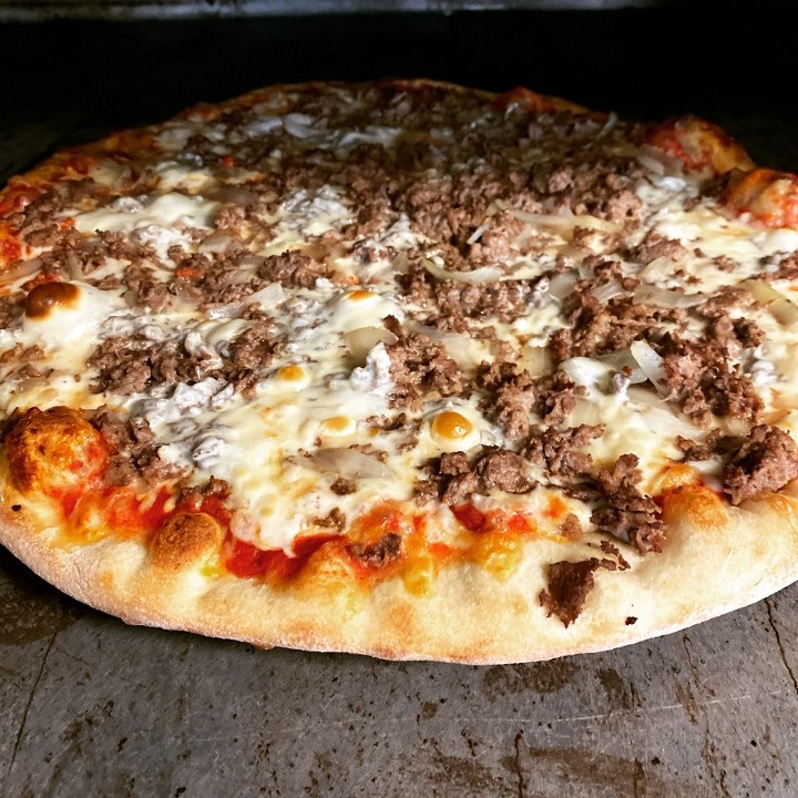 Large Philly Steak Pizza