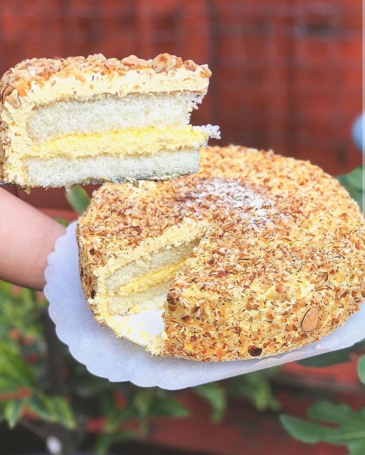 If youre ever in San Jose, try out the amazing Burnt Almond Cakes at P... |  TikTok