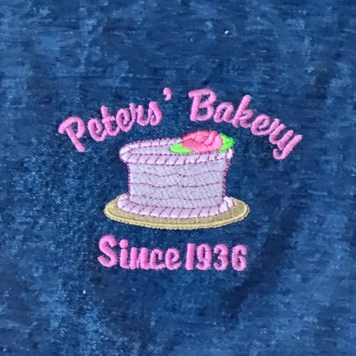 Peters' Bakery Embroidered Apron