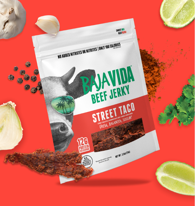 Beef Jerky - Street Taco GF - Baja