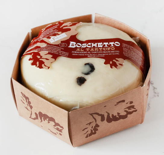 Whole Boschetto al Tartufo - Bianchetto Cheese (Semi soft truffle sheep cheese)