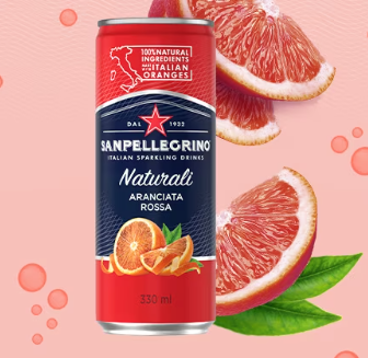 Aranciata Rossa (Blood Orange) - San Pellegrino