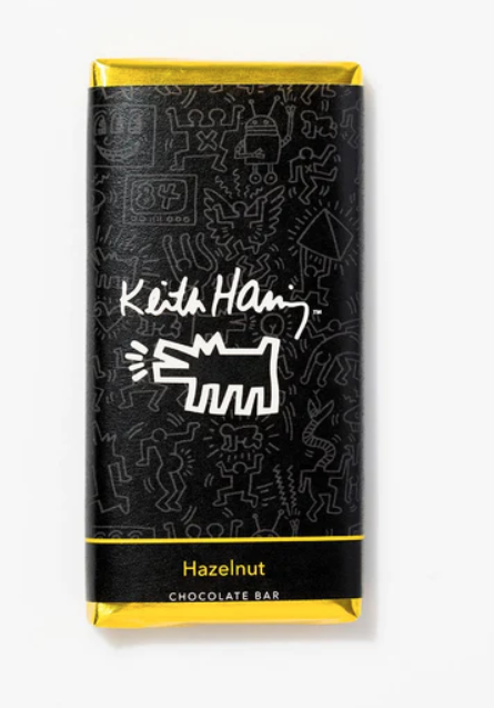 Hazelnut Chocolate (1oz) Black Label - Keith Haring Fine Raw