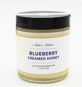 Blueberry Creamed Honey - Nate's Nectar