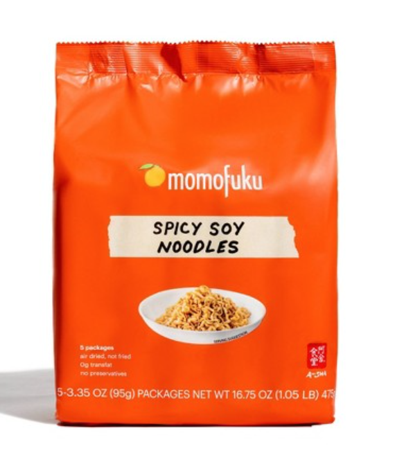 Spicy Soy Noodles - Momofuku