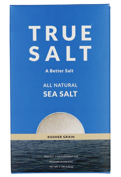 Sea Salt All Natural Kosher - True Salt (3lb)
