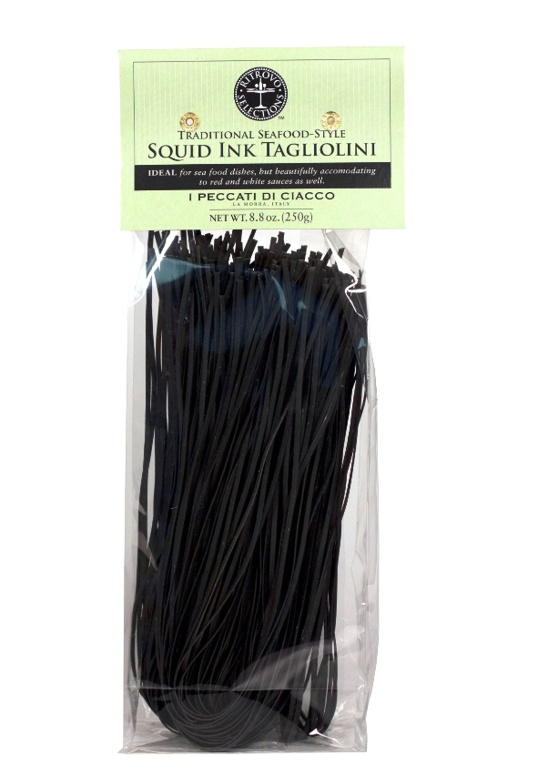 Squid Ink Tagliolini Pasta - Ritrovo Selections