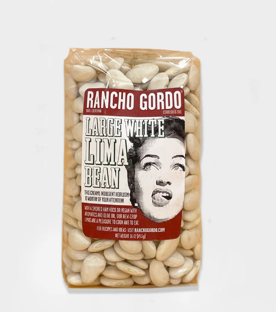 Large White Lima Beans - Rancho Gordo