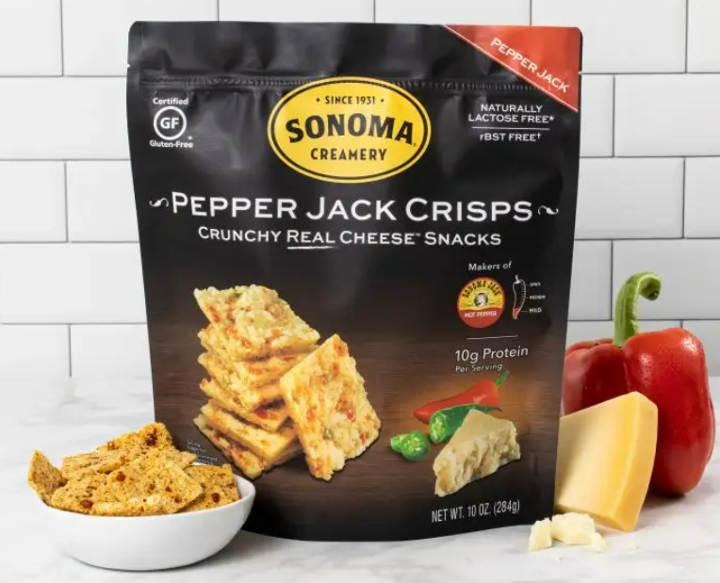 Pepper Jack Crisps - Sonoma Creamery