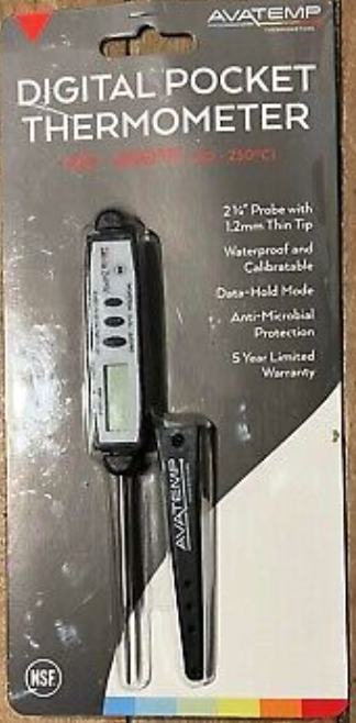 Avatemp - Digital Pocket Thermometer (1.2mm tip)