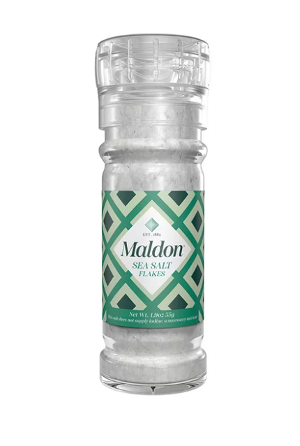Sea Salt Flakes (Grinder) - Maldon
