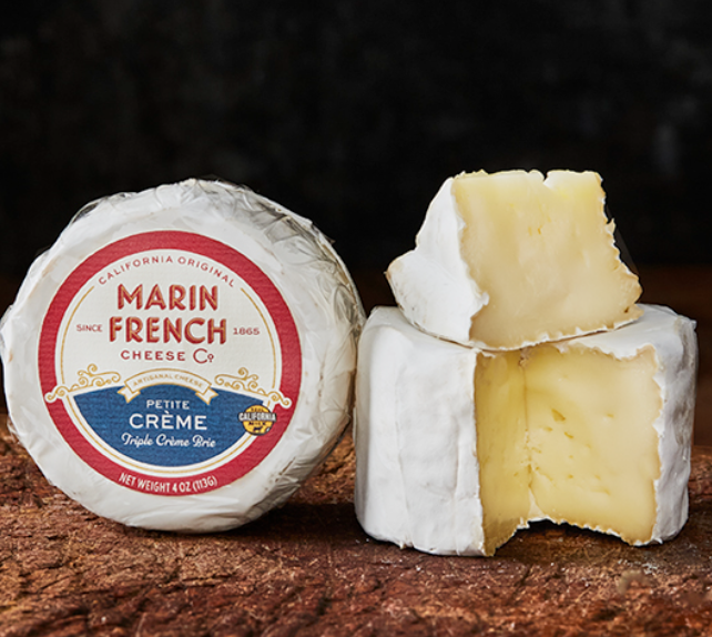 Petite Creme Triple Creme Brie - Marin French Cheese Co.