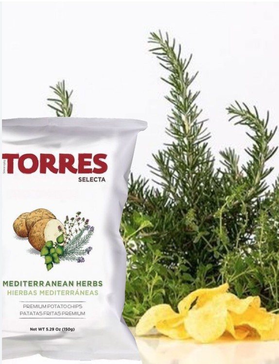 Mediterranean Herb Chips (Small) - Torres