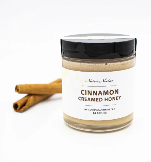 Cinnamon Creamed Honey - Nate's Nectar