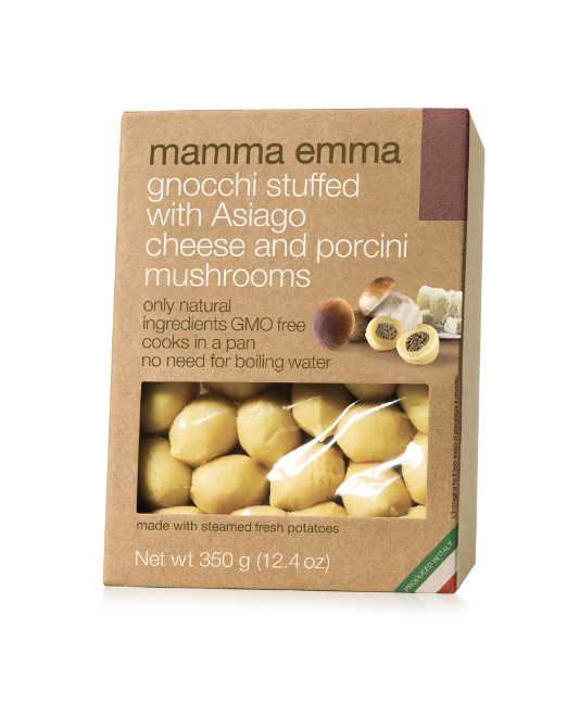 Gnocchi W/Asiago Cheese & Porcini Mushrooms