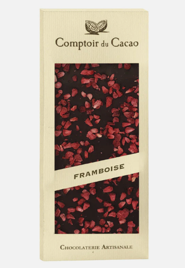 Raspberry Chocolate Bar - Comptoir du Cacao