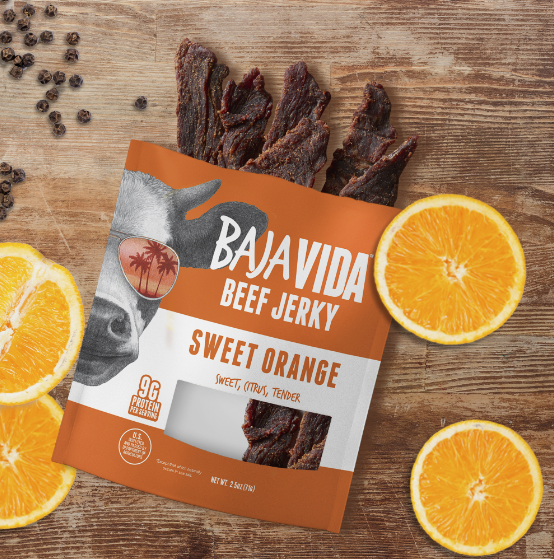 Beef Jerky - Sweet Orange - Baja