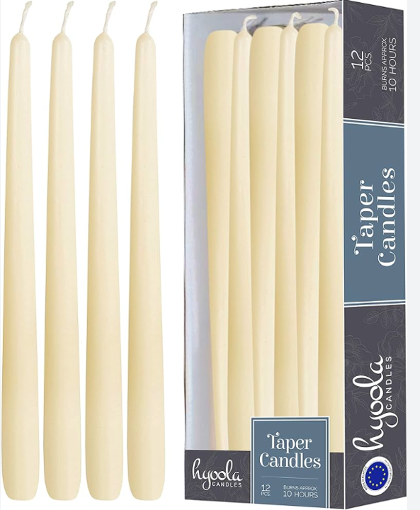 Taper Candles (12pk) - Hyoda