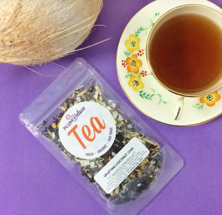 Uplifting Coconut Chai Tea (1oz) - Plum Deluxe