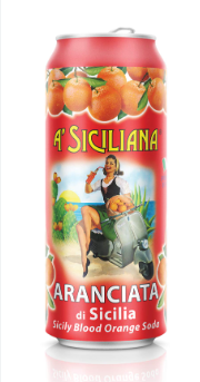 Aranciata (Blood Orange Soda)- A Siciliana