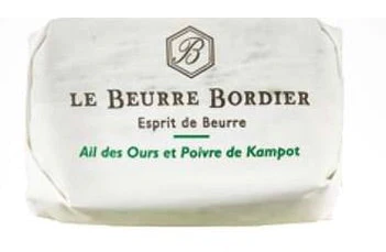 Butter (Wild Garlic & Kampot Pepper) - Le Beurre Bordier