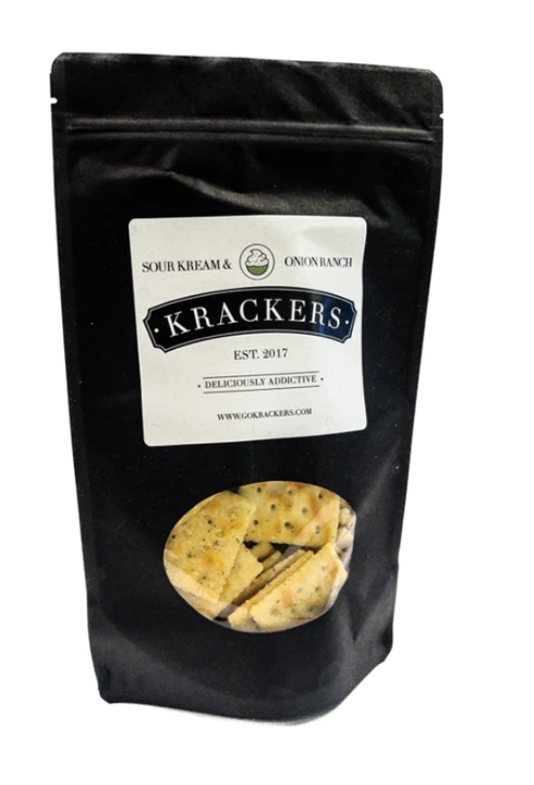 Sour Cream & Onion Ranch Crackers - Krackers