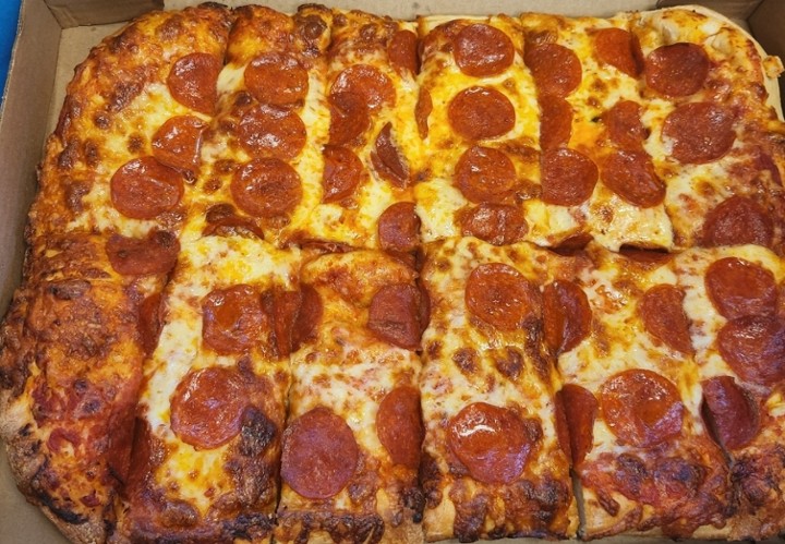 Build Your Own Party Square Pizza