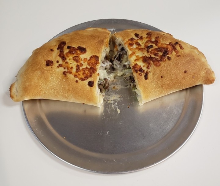 Lil Rhody Cheese Steak Calzone