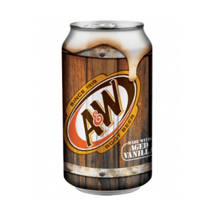 A&W Rootbeer Can