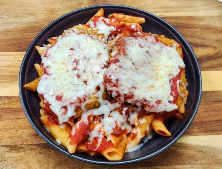 Pasta with Chicken Parmesan