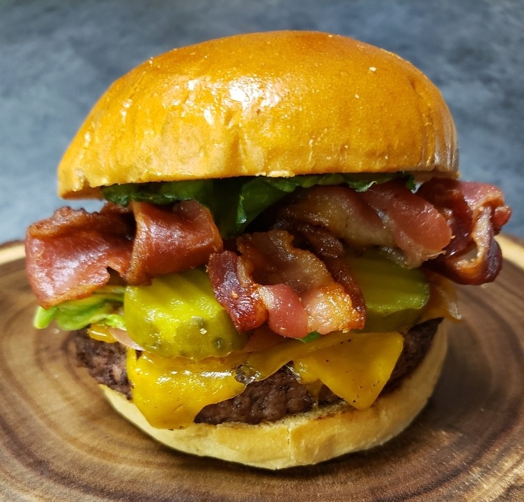 Bacon Cheeseburger & Side