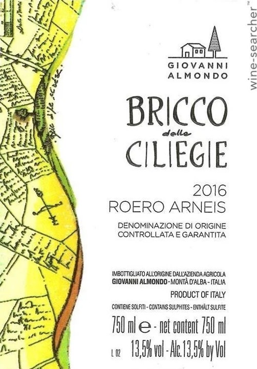 Roero Arneis, Almondo Bricco Della Ciliegie Giovanni  2020