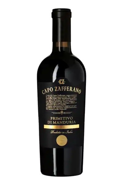 Primitivo Di Manduria, Capo Zafferano D.O.C 2019