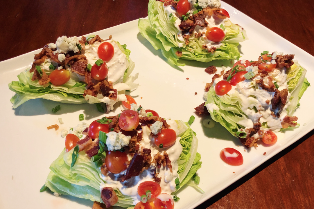 Family Style BLT Wedge Salad