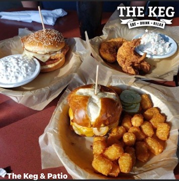 The Keg & Patio....EAT-DRINK-RELAX