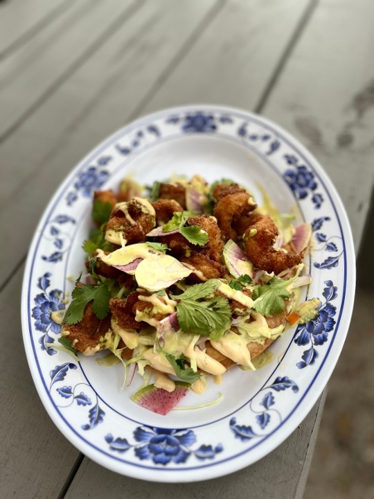 SHRIMP TACO SALAD