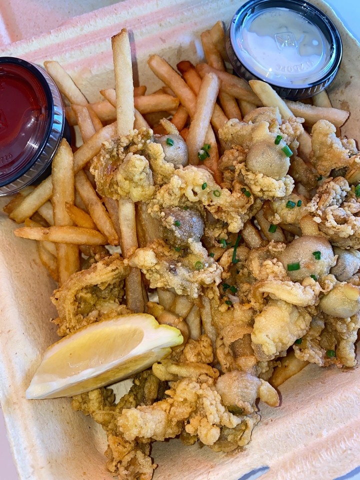 Whole Belly Fried Clams PLATE
