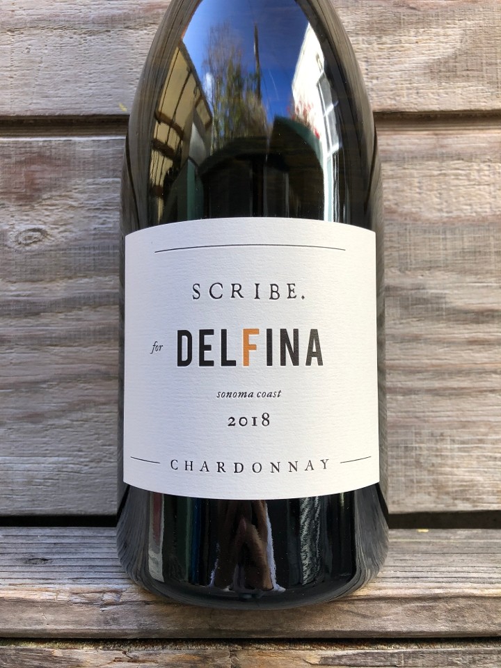 Scribe for Delfina Chardonnay, Sonoma 2018 Magnum (1.5 L)
