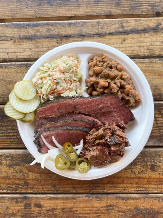 Pastrami 2 Meat Plate (Thursdays only)