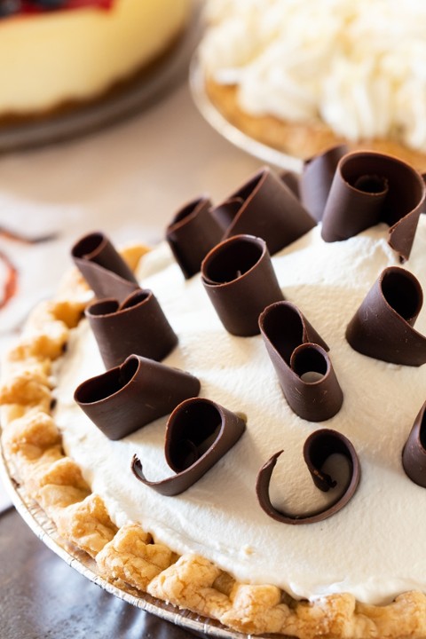 9” Chocolate Cream Pie Preorder