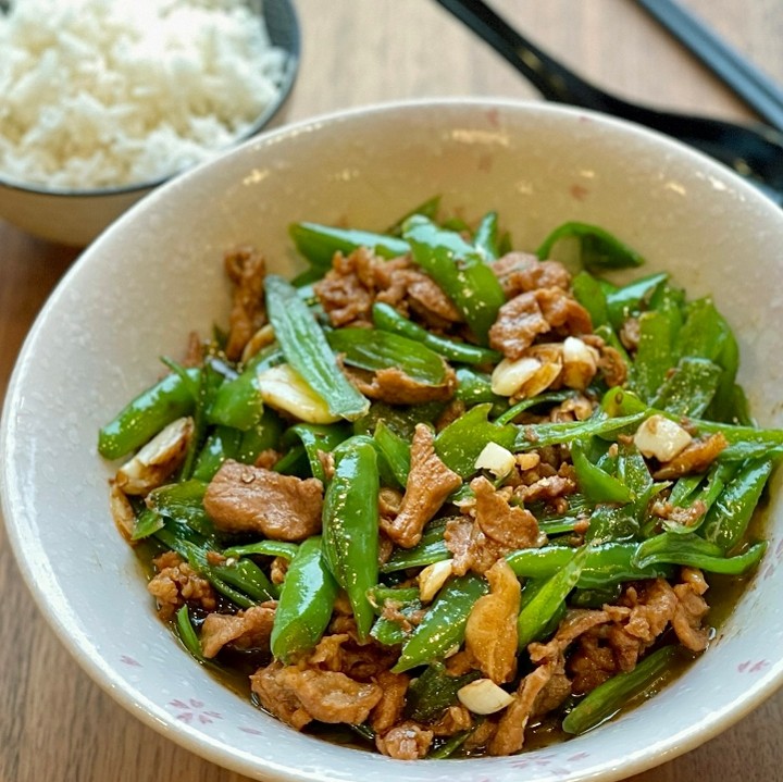 Hunan Sizzling Pork Bowl