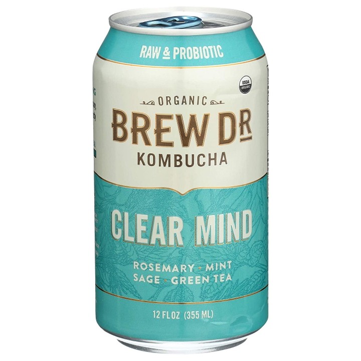 Brew Dr. Organic Kombucha - Clear Mind