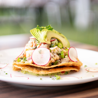 Ceviche Tostada